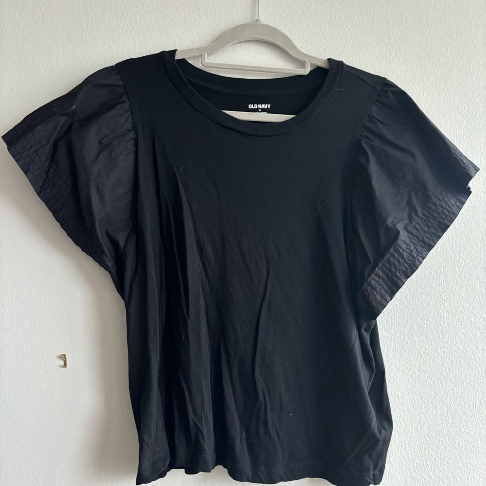 🖤Flounce Sleeve Tshirt